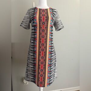 NWOT Multicolor Patterned Women's Dress size 4